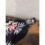 Bar III New NWT  Black Floral Bikini Bottom Swim Wear XL Tropical Escape Photo 4