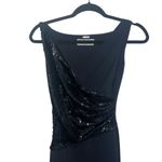 Chiara Boni La Petite Robe Hilaria Sequin Maxi Gown In Black Photo 4