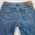 Levi Strauss 505 Straight Leg Blue Denim Jeans Women's Size 6 Photo 4