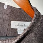 Women's Brown Sweater with quarter zip in the back Photo 2