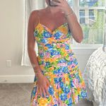 ZARA Floral Mini Dress Photo 0