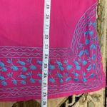 Gretchen Scott pink and blue embroidered tunic Photo 6