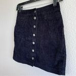 Wilfred  Free Karmen Corduroy Black Mini Skirt Photo 6