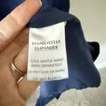 Petal and Pup  Tie Strap Midi Dress with Slit in Navy Size 6 Photo 5