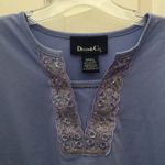 FINAL MARKDOWN 𝅺Denim and company top small Photo 1