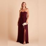 Birdy Grey  Grace Convertible Chiffon Dress In Cabernet Photo 5