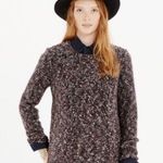 Madewell Firelight Wine Marled Cable Knit Alpaca Blend Sweater Size Small Photo 0