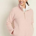 Old Navy Sherpa 1/4 Zip Pullover light Pink Size xs Photo 0