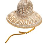 BP  Women's Coastal Cowgirl Woven Straw Hat  Wide Brim with Tie Strap Resort OS Photo 2