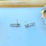 Silver Tone Dainty Safety Photo 2