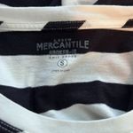 J. Crew Mercantile Women's Crew Kneck Striped Navy White Short Sleeve Tee Small Photo 5
