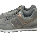 New Balance Shoes 574 Gray Rose Gold Sneakers Size Women's 9 Photo 0