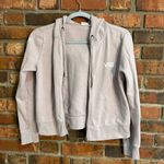 Vans  womens cropped zip up hoodie sweatshirt jacket purple/mauve XS Photo 1