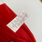 House Of CB  Adrienne' Scarlet Satin Strapless red Gown NWOT size L A-C Photo 9