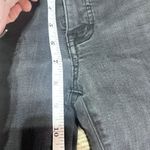 Madewell Women's 9" High-Rise Skinny Distressed Black Jeans Size 23. size 00 Photo 10