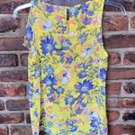 Anthropologie HD In Paris Yellow Floral Sun Garden Blouse Women's Size 0 Photo 7