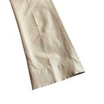 Escada Straight Leg Khaki Trousers Pants Tan Ruched Knees Size 38 Medium Women's Photo 8