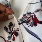 3.1 Phillip Lim | White Sleeveless Floral Spliced Blouse Sz 8 Photo 2