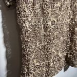 East 5th VTG Brown Beige Floral Paisley Top Square Neck Fairy Grunge Boho Cottage Retro L Photo 3