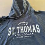 Vintage St. Thomas Destination Hoodie Blue Size L Photo 5
