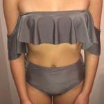 Zaful High Waisted Gray Swimsuit  Photo 0