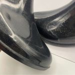 Juicy Couture glitter pull on rain boots women’s Size 6 Photo 8