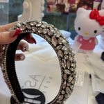 ZARA Silver Crystal Headband Photo 2