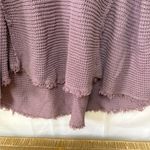 Free People  Purple Moonshine Cold Shoulder Sweater Size‎ Small Photo 5