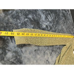 Anthropologie Guinevere Hemp Metallic Sweater Gold Sheer Open Knit Size M Photo 8