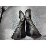 Cole Haan  Metallic Green/Pewter Wedge Heel Shoes Round Toe Size 8B Photo 7