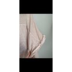 LUNGO L'ARNO Linen Knit Pink Oversized Top Short Sleeve Euro Cottage Earthy Soft Size 3X Photo 3