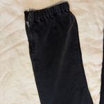 Paige  Cotton Blend Denim Mid Rise Mayslie Jogger Pants Size 29 Photo 5