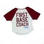 PINK - Victoria's Secret VS PINK 2012 Phillies baseball tee with bedazzled logo Photo 5