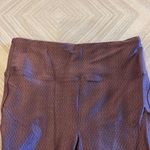 Koral  Women’s Mauve/Purple with Black Mesh Leggings Photo 4