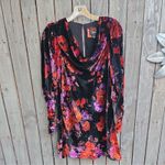 Anthropologie  MAEVE sz XS Cowl Neck Velvet Dress Photo 2