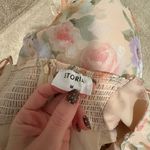 Storia 🌸 NWOT Romantic Floral Midi Dress Boutique Girly Pastel Bridal Wedding 🌸 Photo 3