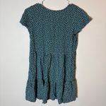American Eagle ‎ Floral Babydoll Dress Green Tiered Size Small Photo 7