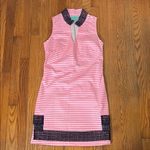 Sail To Sable STS Cotton Shift Dress in Pink and white Stripes size XS Photo 1