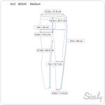 ALO Yoga Womens Gray Synthetic High Waisted Seamless Pull On Stretch Medium Blue Photo 8