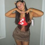 Dolls Kill Brown Mini Skirt Photo 4