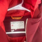 Ortovox Women's Size Small Red Swisswool Leone Jacket‎ Photo 3