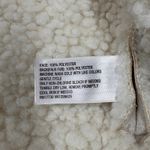 Wild Fable Jacket Womens XXS Off White Neutral Faux Shearling and Suede Crop NWT Photo 10