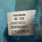 Reebok  Women's Bold Cyan Training Identity Classic logo Pocket T-Shirt|Size:S Photo 5