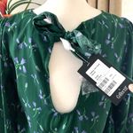 Modcloth  x Collectif Bow For The Bold Tie Back Blouse Green Photo 8