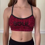 Lululemon  pink and black soul sports bra Photo 0