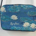 Vintage Y2K Royal Tapisserie Tapestry Woven Monet Classic Crossbody Bag purse Blue Photo 3