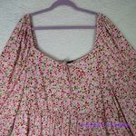 Eloquii New!  *flawed* Womens Pink Strawberry Cherry Dress Long Sleeve , ‎ 26 Photo 5