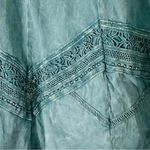 Altar'd State Altar’d State Green Flare Faded Tunic Style Top w Cutout Detail Size Small Photo 3