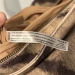 Free People  Hive Carryall Thick Strap Chevron Hobo Zip up Cargo Bag Photo 7