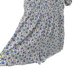 Topshop  Romper Size 12 Floral Print Shorts Short Sleeve Stretch‎ NWT Photo 4